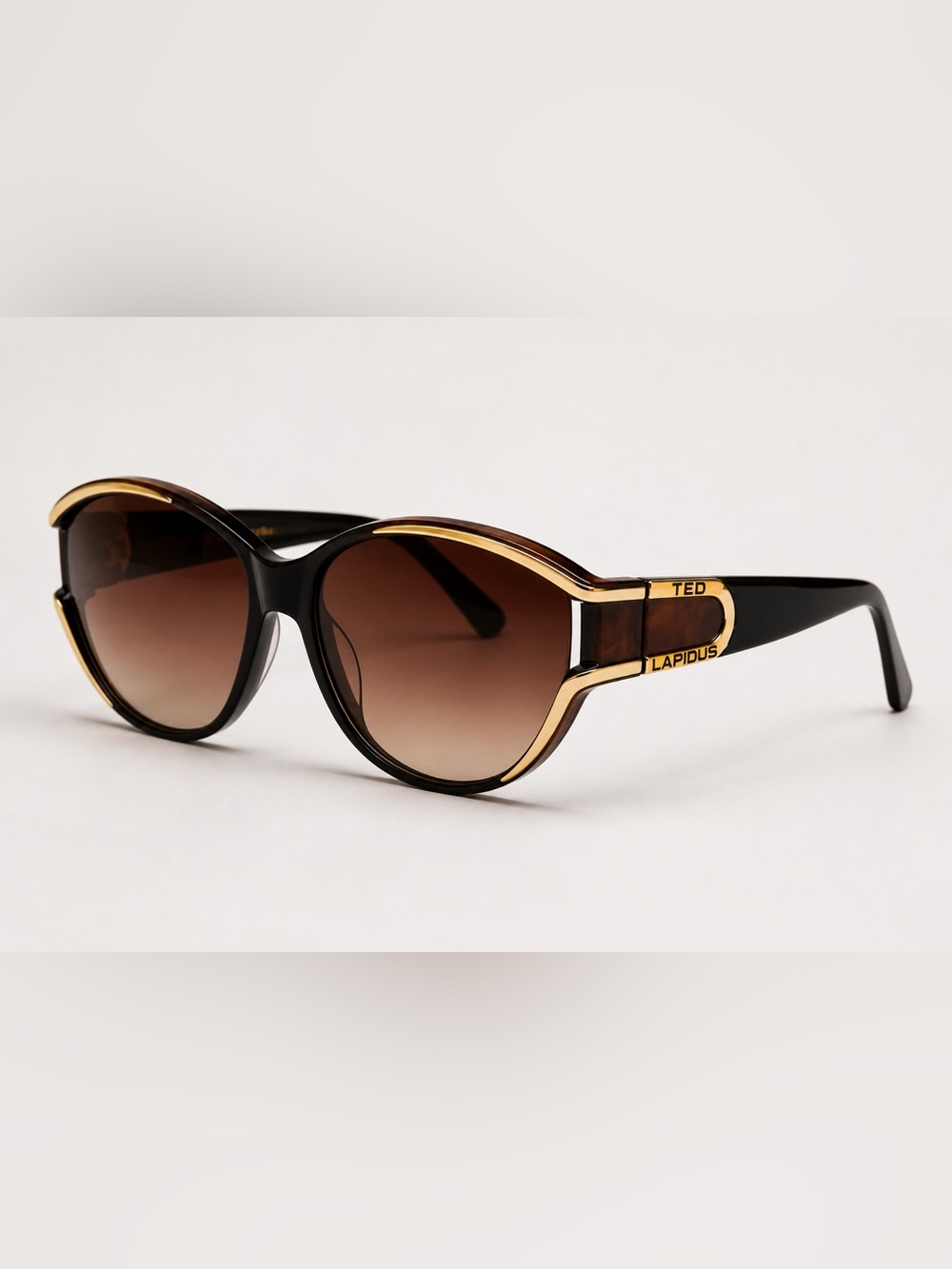 Ted Lapidus • Vintage 70s archival oversized sunglasses